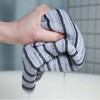 Aisen BY513 Men's Body Towel, Regular Back Washable, Long Size,