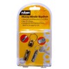 Rolson 66915 Money Minder with Key Chain, Silver