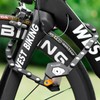 West Biking Gift Folding Bike Lock, Bike Chain Lock, Heavy