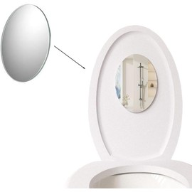 Toilet Mirror for Wiping Kids Compact and Convenient Bathroom Mirror for Easy Viewing Shatterproof, Fog-Free Design Ideal for Personal Grooming & Daily Use