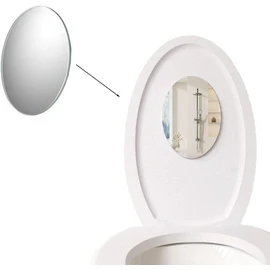 Toilet Mirror for Wiping Kids Compact and Convenient Bathroom Mirror for Easy Viewing Shatterproof, Fog-Free Design Ideal for Personal Grooming & Daily Use