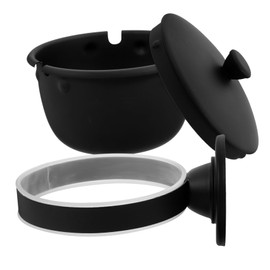 JECOMPRIS 2pcs Wall Mounted Ashtray Smoking Tray for Men Toilet Ashtray Wall Mounted Outdoor Ashtray Indoor Ashtray Home Ashtrays Container Stainless Steel