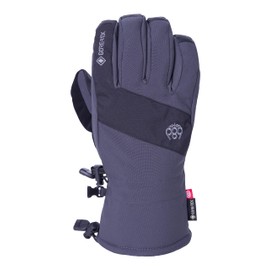 686 Men's Gore-TEX Linear Glove - 3L Softshell Fabric Snow & Ski Gloves - Water & Weather Resistant - Charcoal, Small