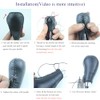 Genuine Leather Gear Shift Knob Cover Protector Hand Sewing for