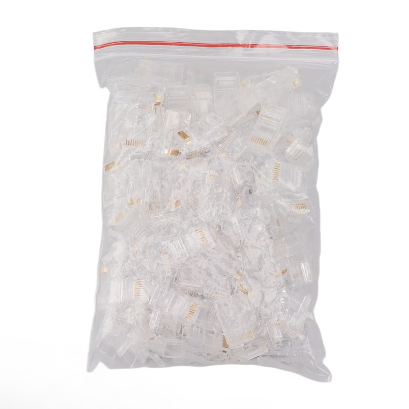 RJ Crimping Tool Kit Network Cable Ethernet Jack Pass Crimper