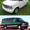 KENRTIR for 1995-2005 Chevy Astro GMC Safari Van Side Marker