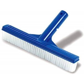 SWIMLINE HYDROTOOLS Pool Brush Head for Inground & Above Ground Pools | EZ Clip Compatible, Wall & Floor Cleaning | 10-Inch Molded Nylon Bristles for Tight Spaces & Vinyl Surfaces