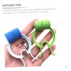 Outanaya 24Pcs Nose Correction Clips Portable Nose Stopper Clips for