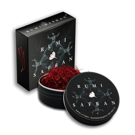 Rumi Safran 5 g, premium quality category I saffron threads, 100% pure saffron from the mountains of Chorasans, two individual packages