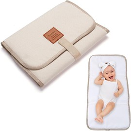 Baby Change Mat, Baby Changing Mat Waterproof, Baby Change Pad for Foldable Travel, Portable Change Mat for Washable, Wipeable, Nappy Change Mat for Home Travel Outside ﻿