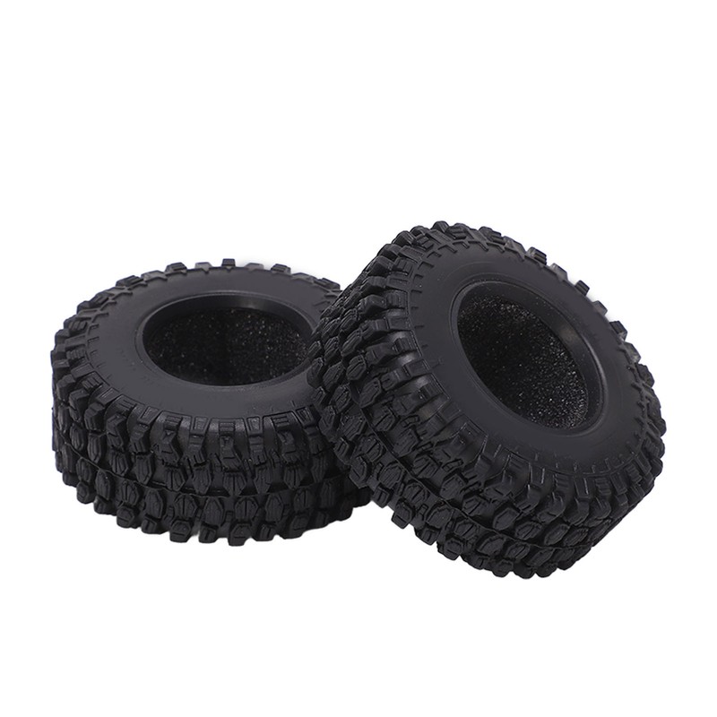4PCS RC Wheel Tire Rubber Tyre 51mm Diameter for Axial