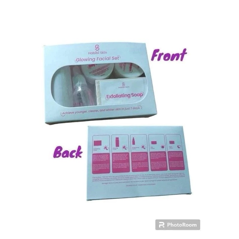 Habibi Skin Essentials GLOWING Facial Set (mild)