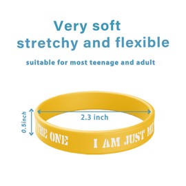 ZIQON 12 Pcs Inspirational Rubber Bracelet Motivational Quote Silicone Bracelets Colored Inspirational Wristbands Stretch Unisex Wristbands for Women Men Teen Gifts (Colorful)