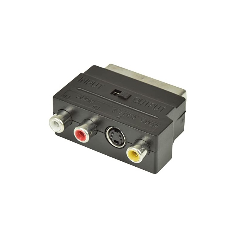 AV:Link | Scart to RCA and S-Video Switchable Adaptor