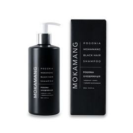 Detailed page [3+1] Mochamang Black Hair Shampoo Gray Hair Cover Gray Hair Dye Shampoo 300ml Natural Ingredients / [3+1] 모까망 블랙헤어 샴푸 새치커버 흰머리 염색샴푸 300ml 천연성분