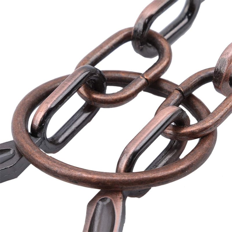 1PC God Lock Puzzle Metal Ring Solution Intellectual Deduction Unlock