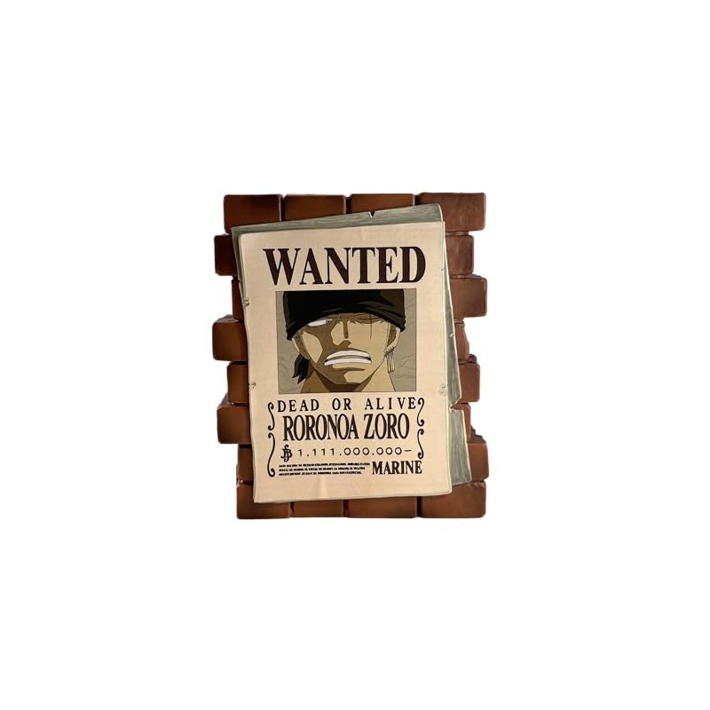 Plastoy - One Piece Money Box: Wanted Zoro