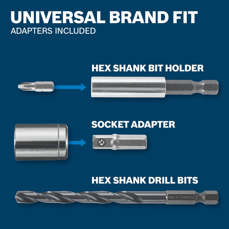 Bosch 65-Piece Drilling and Driving Mixed Set MS4065