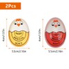 Pack of 2 Egg Timer Resin, Colour Changing Egg Timer,