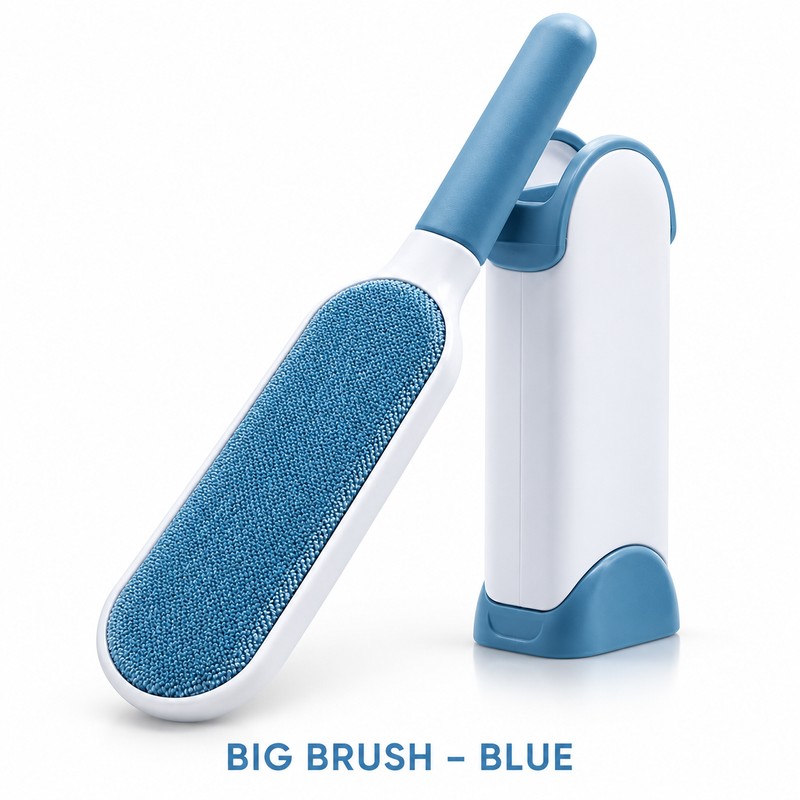 Reusable Pet Hair Remover Brush for Clothes & Furniture –