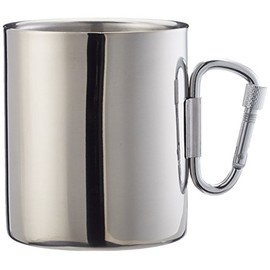 Relags Thermobecher 'Karabiner' Cup, Silver, 0.33 Liter