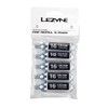 Lezyne 25g Threaded CO2 Bicycle Tire Inflation Cartridges - 30-Pack