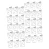 COHEALI 3sets Fridge Dividers Refrigerator Side Door Organizers Durable Storage