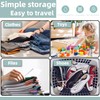 20Pcs Travel Storage Bags Set, Reusable Ziplock Bags, Travel Clothes
