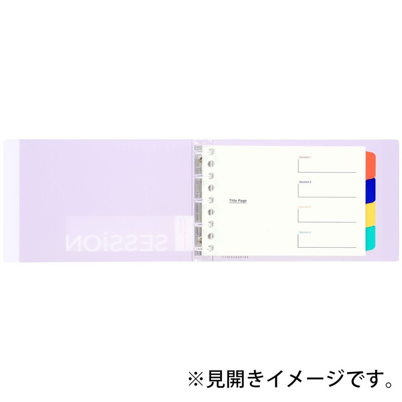 Maruman FM310-97 Loose Leaf Binder Session Mini Size 5 Hole