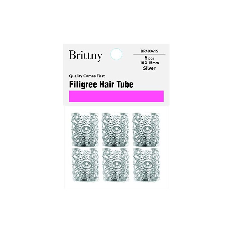 Brittny Hair Accessories Filigree Tube Eye 10 (Pack of 1)