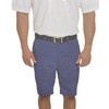 Pebble Beach Men's Golf Dry-Luxe Performance Comfort Waist Shorts, Navy,