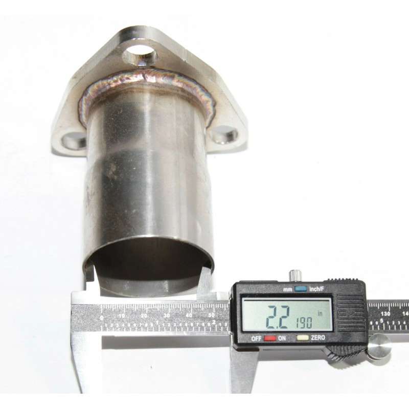 US Universal 2" 3 Bolt Exhaust Converter Pipe Flange Repair