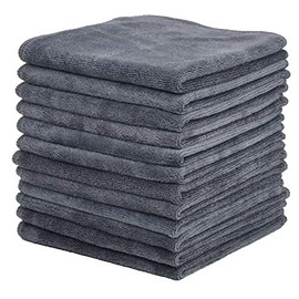BloomSesame Microfiber Cloth Cleaning Cloth Kitchen Dish Towels (30cm x 30cm 12pcs)