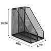 Carperipher Metal Mesh Magazine File Holder, 2 Pcs Desk Document