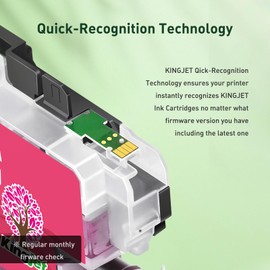 Kingjet LC3219XL Printer Cartridges Compatible with Brother LC3219XL LC3219 LC3217 Cartridges for Printer Cartridges Brother MFC J5330dw, for Brother MFC-J5335DW MFC-J5730DW MFC-J5930DW J6530DW
