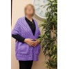 Knitting Pattern for Ladies Pocket Scarf, Pocket Scarf Knitting Pattern,