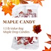 Real Maple Syrup Leaf Drop Candy -Maple Drop Hard Candy-
