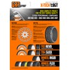 GRP GTX04-XM2 1:8 GT New Slick Supersoft Black 20 Spoke
