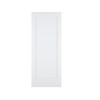 JUBEST 30"x80" 1-Panel Shaker Style White Primed Hollow Core Interior