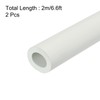 sourcing map 2pcs 2m/6.6ft Pipe Insulation Tube 18mm ID 30mm