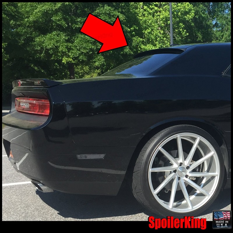 SpoilerKing Rear Window Roof Spoiler Compatible with Dodge Challenger 2008-2023