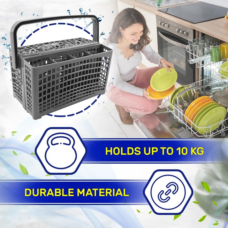 Dishwasher Cutlery Basket Universal 230x130x135 mm - Warranty 10 Years