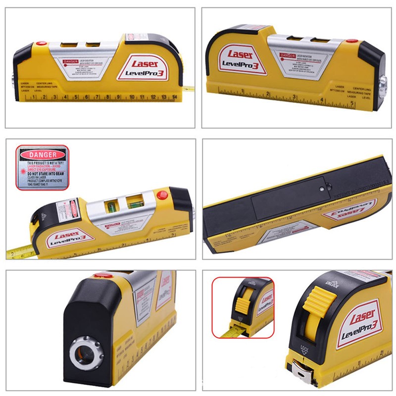HEEPDD Laser Distance Meter, Infrared Level Measuring Ruler Digital Measure