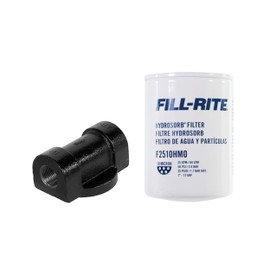 Fill-Rite 1200KTF7026 10 Micron 25 GPM Hydrosorb Pony Fuel Filter w/Filter Head