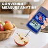 NEWTRY Digital Fruit Penetrometer Handheld Hardness Tester with Pressure Foot
