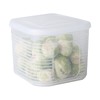 Plastic Food Storage Container Stackable Storage Container Fruit Vegetable Fish