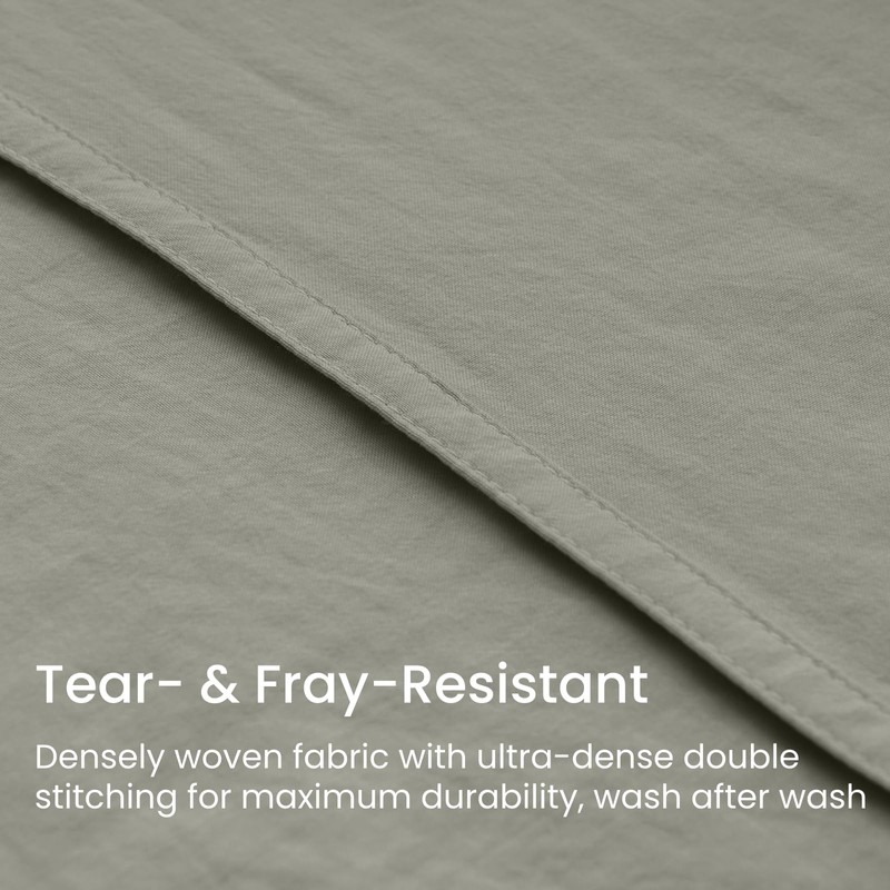 GOKOTTA King Fitted Sheet Only, 16-Inch Deep Pocket King Size
