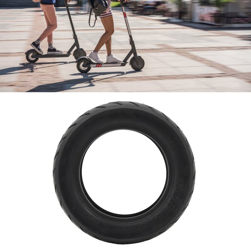 10x2.5 Electric Scooter Tire Rubber Impact Resistance Electric Scooter Replacement