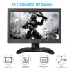 KALESMART 10.1 inch Small Computer Monitor HD 1024x600 with HDMI