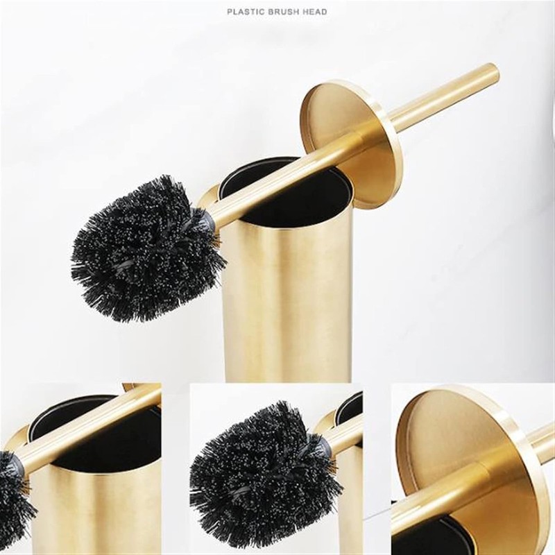 Cepillo de Inodoro con Soporte de Pared – Acero Inoxidable